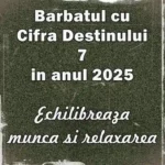 numerologie barbatul cu cifra destinului 7 in 2025