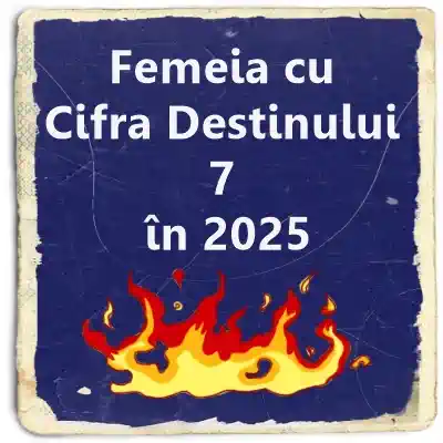 numerologie femeia cu cifra destinului 7 in anul 2025