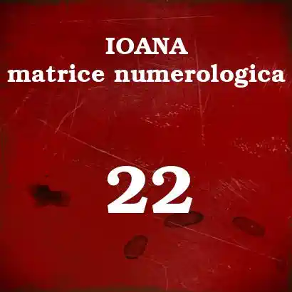 numele ioana matricea numerologica